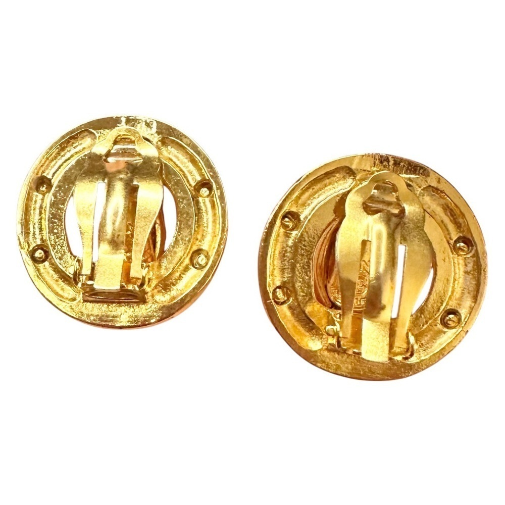 Authentic Chanel Gold Timeless Interlocking C Rou… - image 7